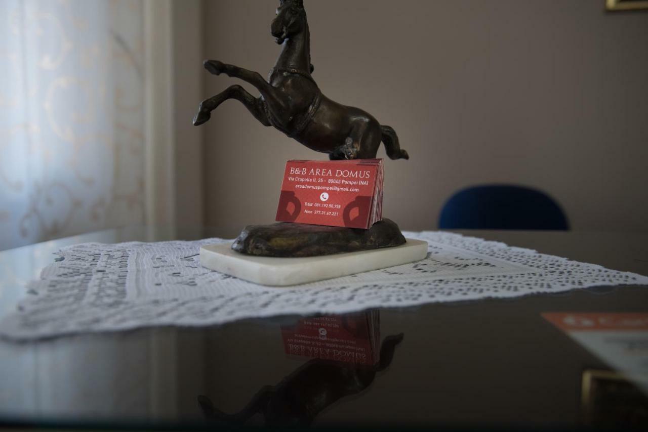 Area Domus Bed & Breakfast Pompei Bagian luar foto